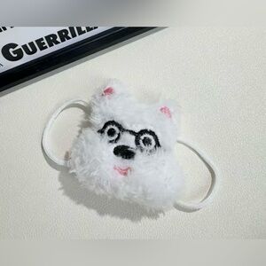 Cute Fuzzy Bear Backpack for Labubu
